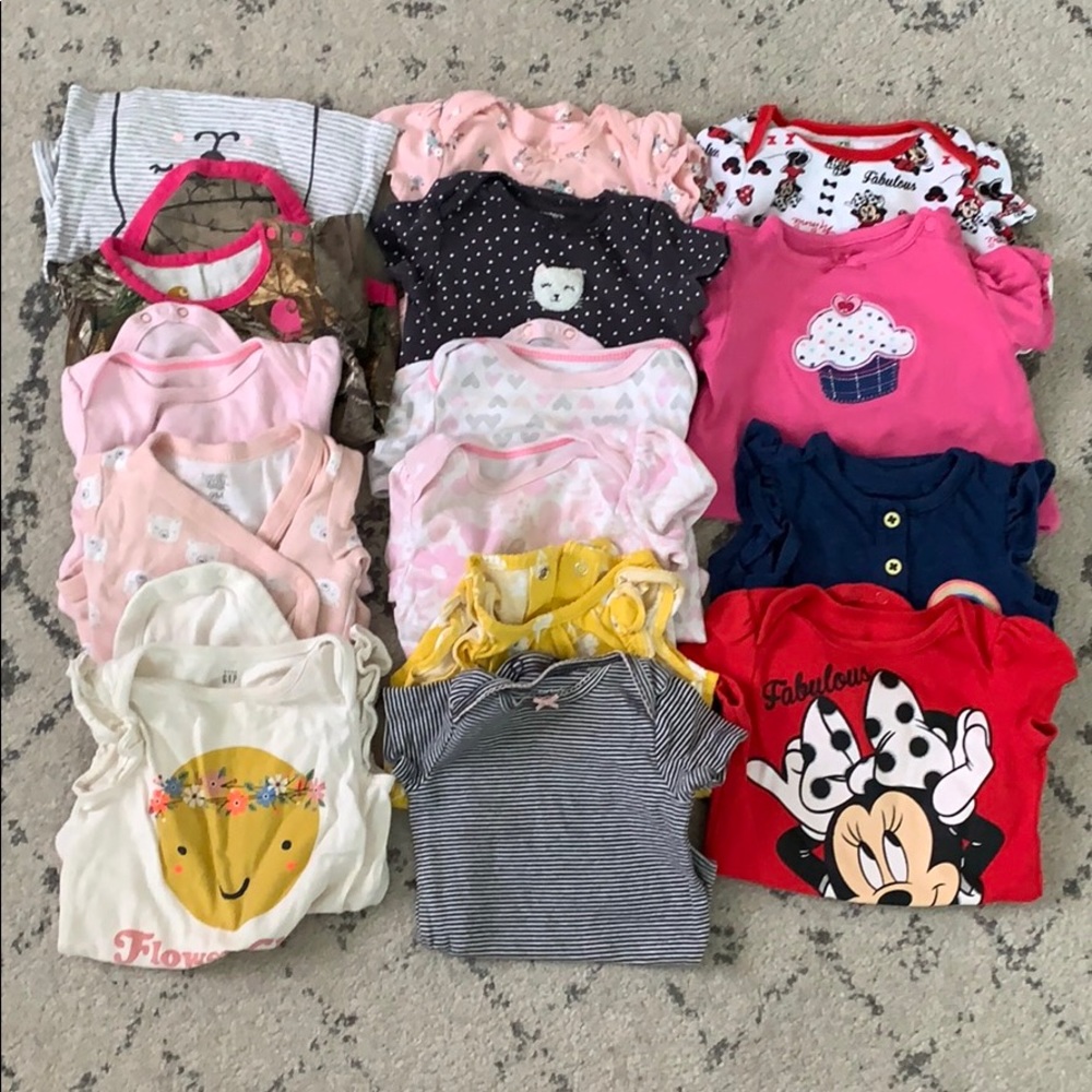 Baby girl onesies